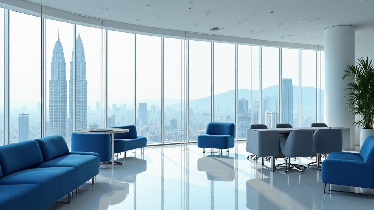 Pejabat moden Bloomflow di pusat bandar Kuala Lumpur